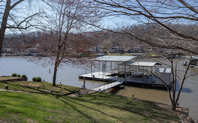 Live the Lake Life!!! Spacious Lakefront Home with Boat Dock at the 38MM!